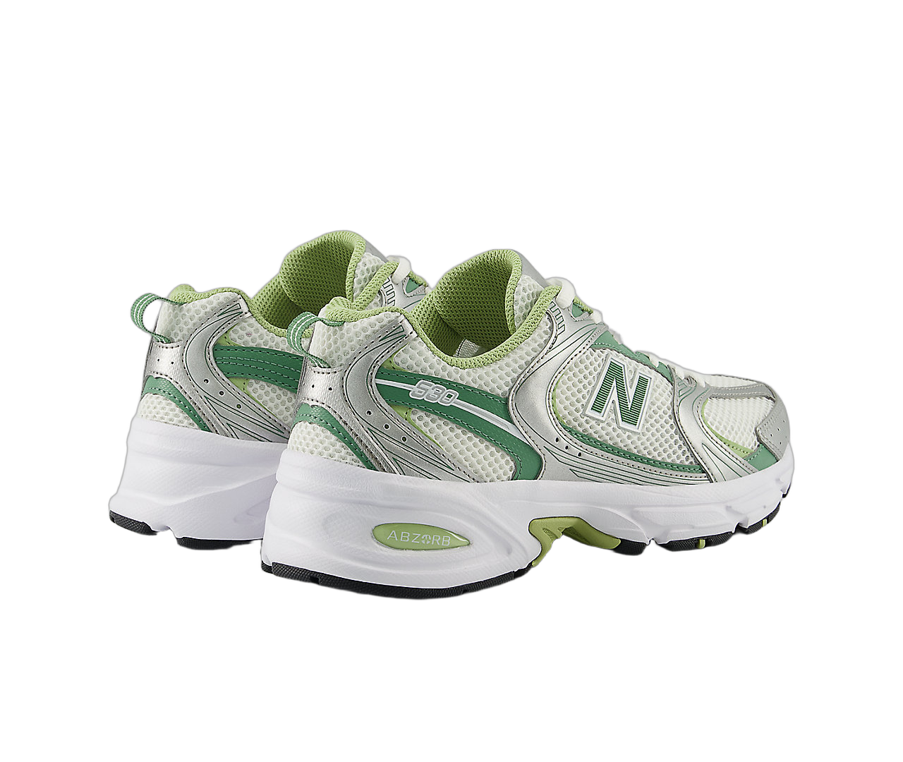 New Balance 530 Silver Metallic Mallard Green, Reflection/Silver Metallic/Mallard Green (MR530ADB)