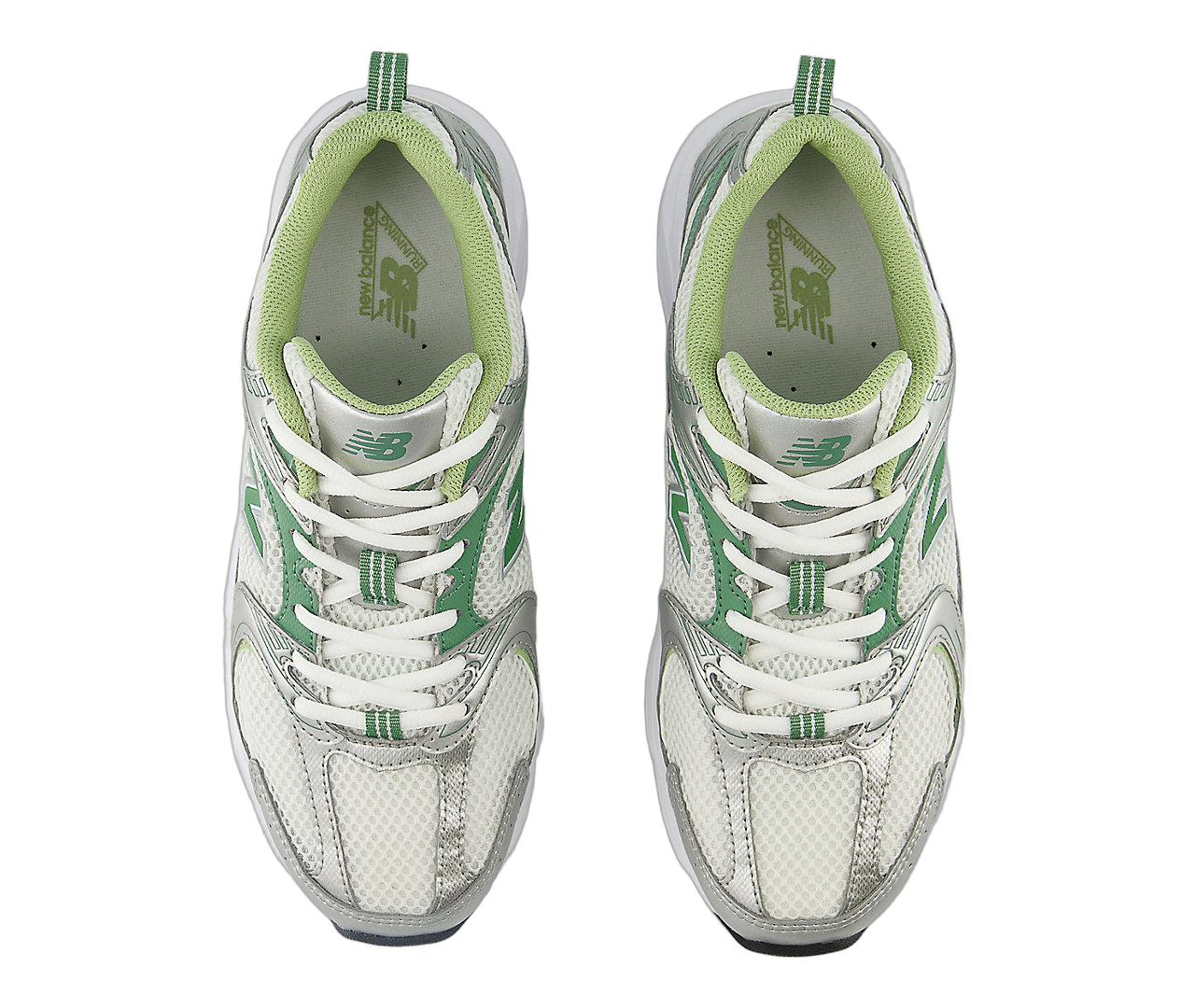 New Balance 530 Silver Metallic Mallard Green, Reflection/Silver Metallic/Mallard Green (MR530ADB)