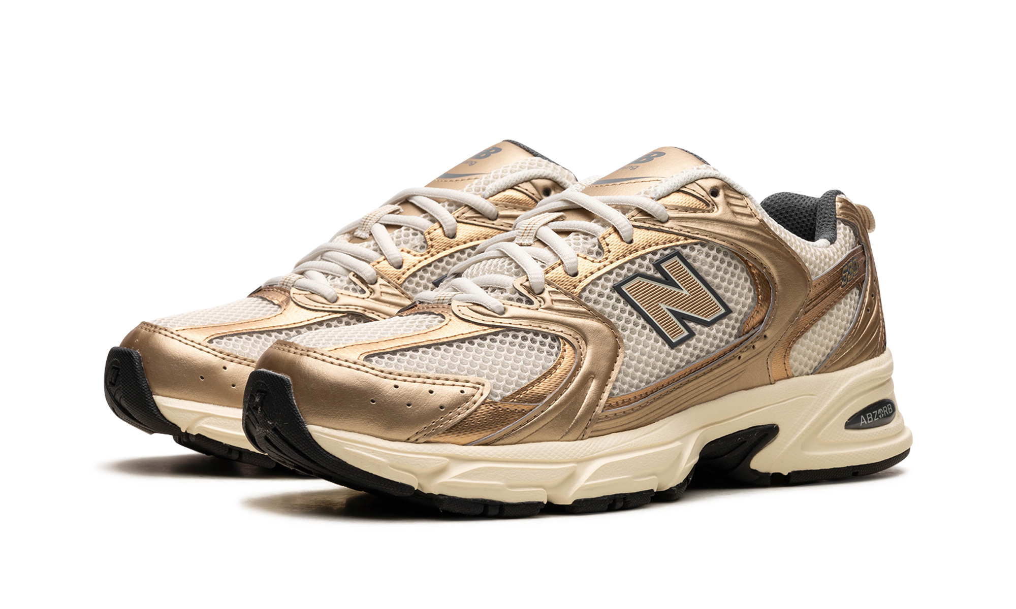 New Balance 530 Turtledove Gold Metallic