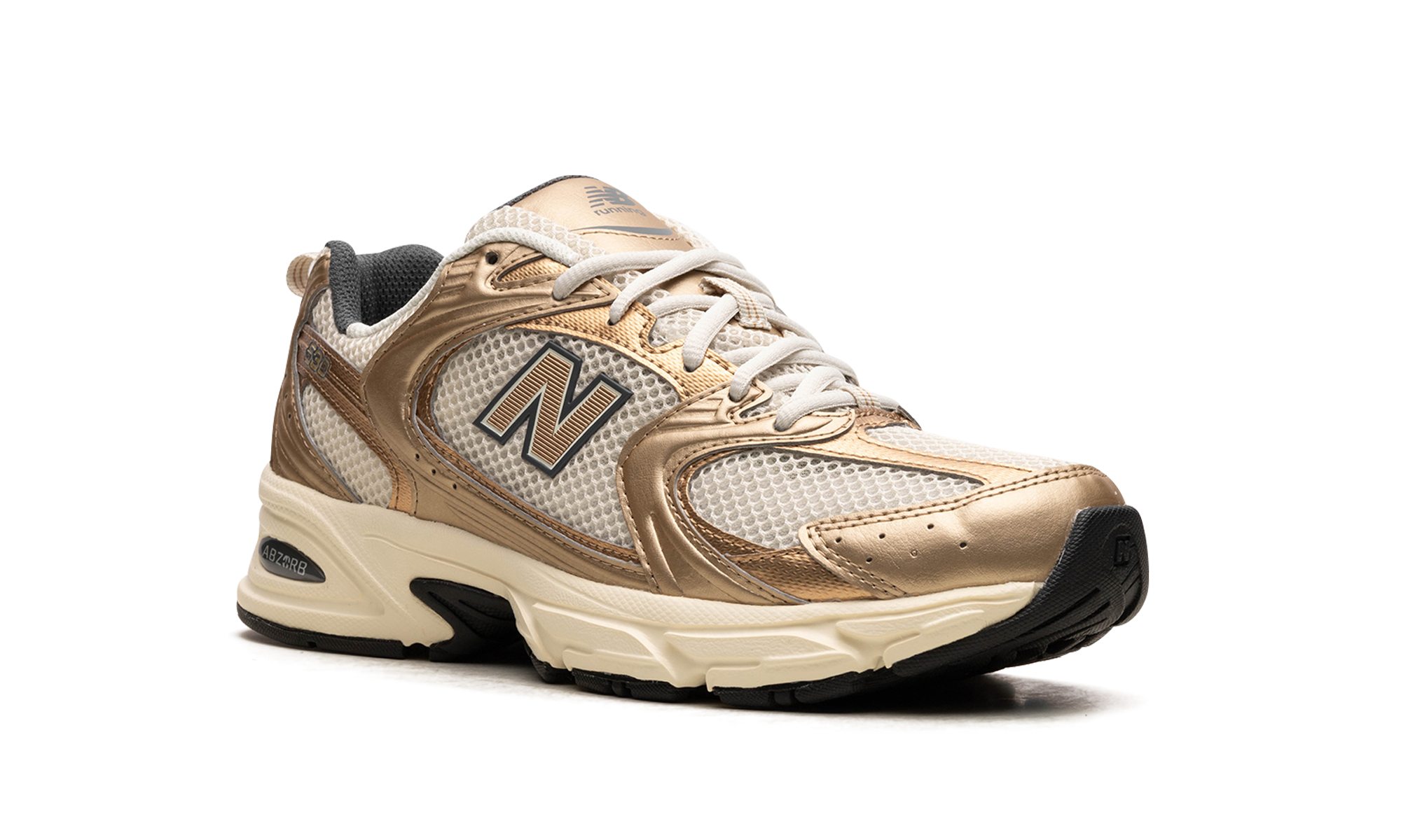 New Balance 530 Turtledove Gold Metallic