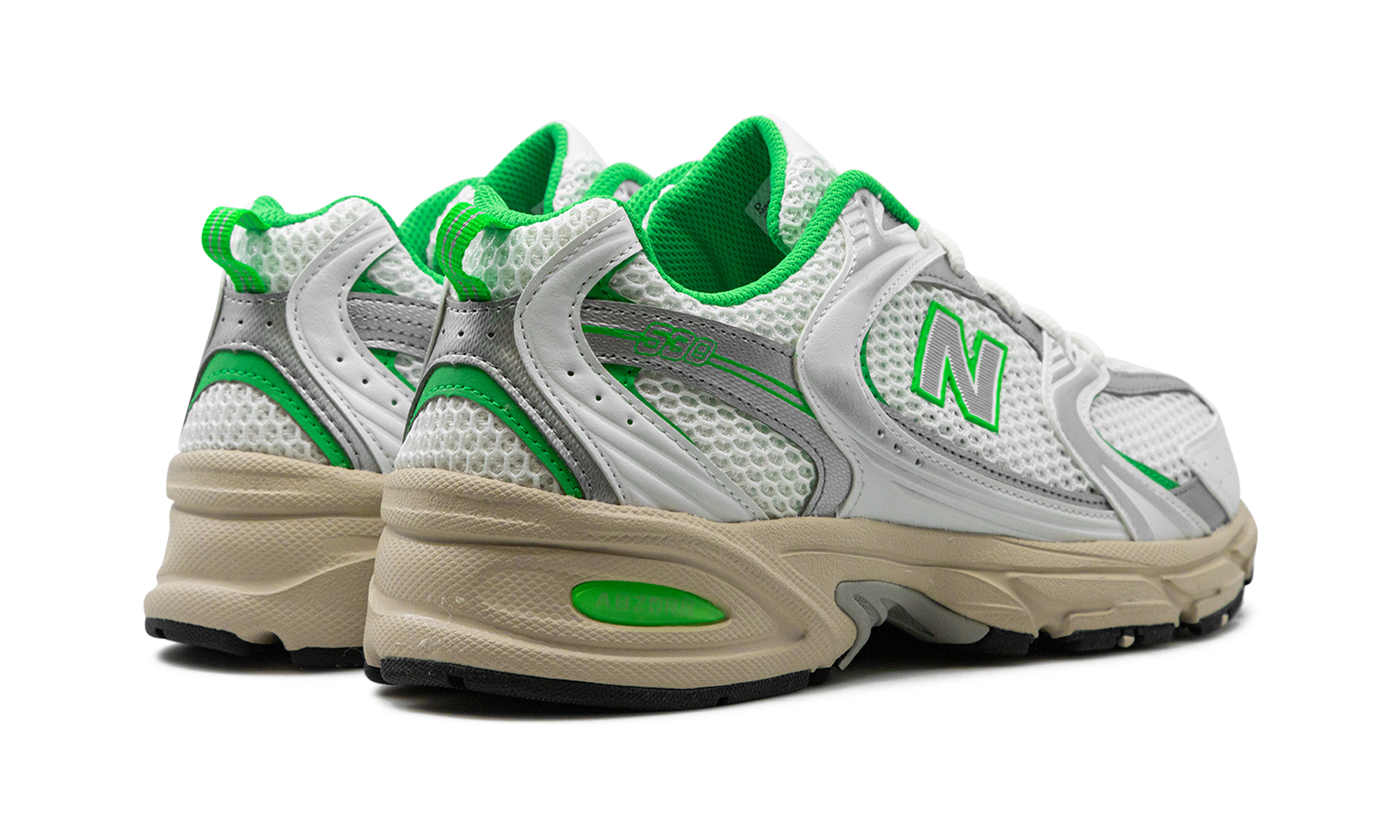 New Balance 530 White Palm Leaf