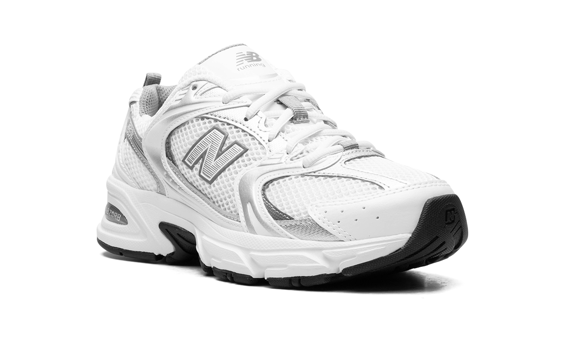New Balance 530 White Silver Metallic