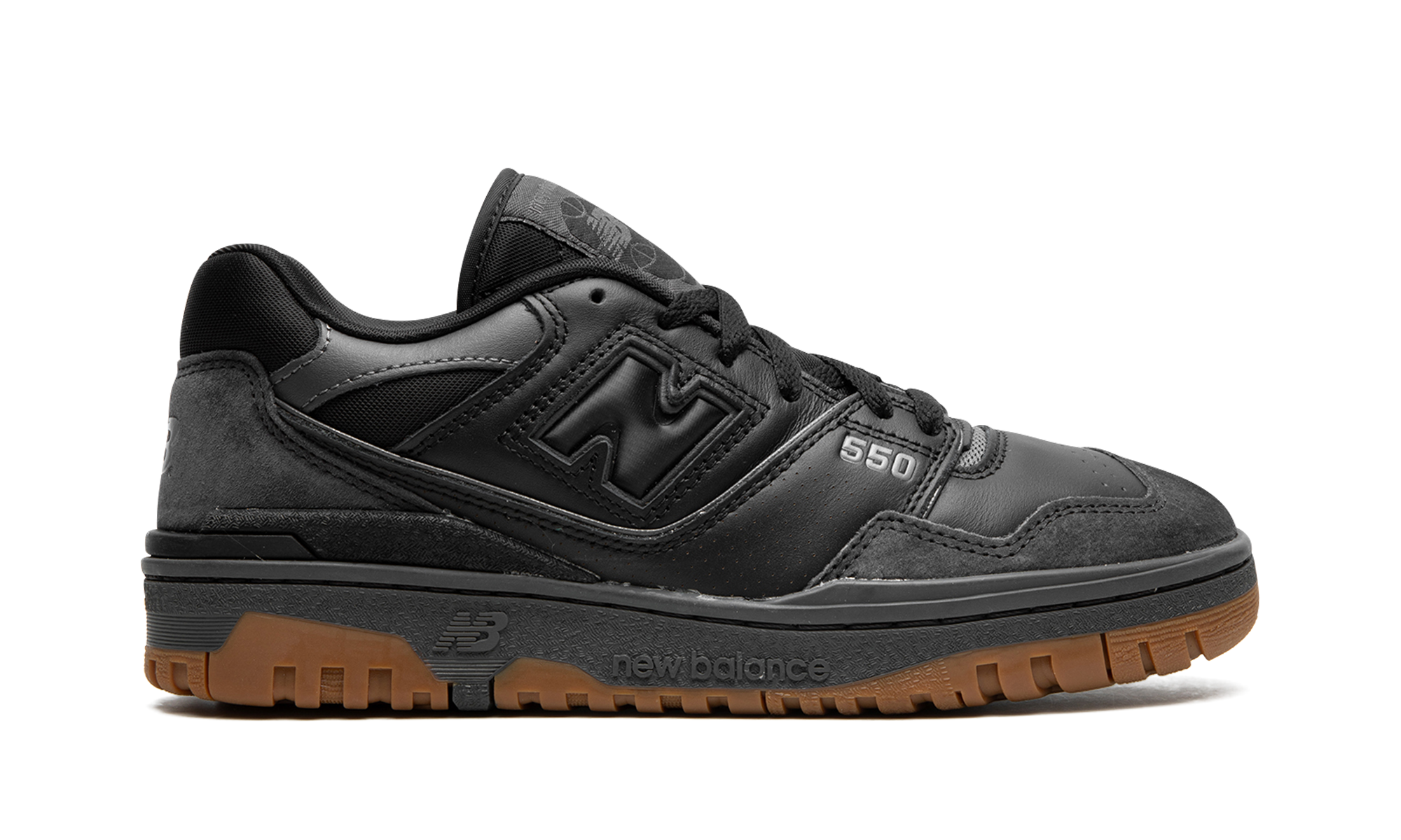 New Balance 550 Black Gum White