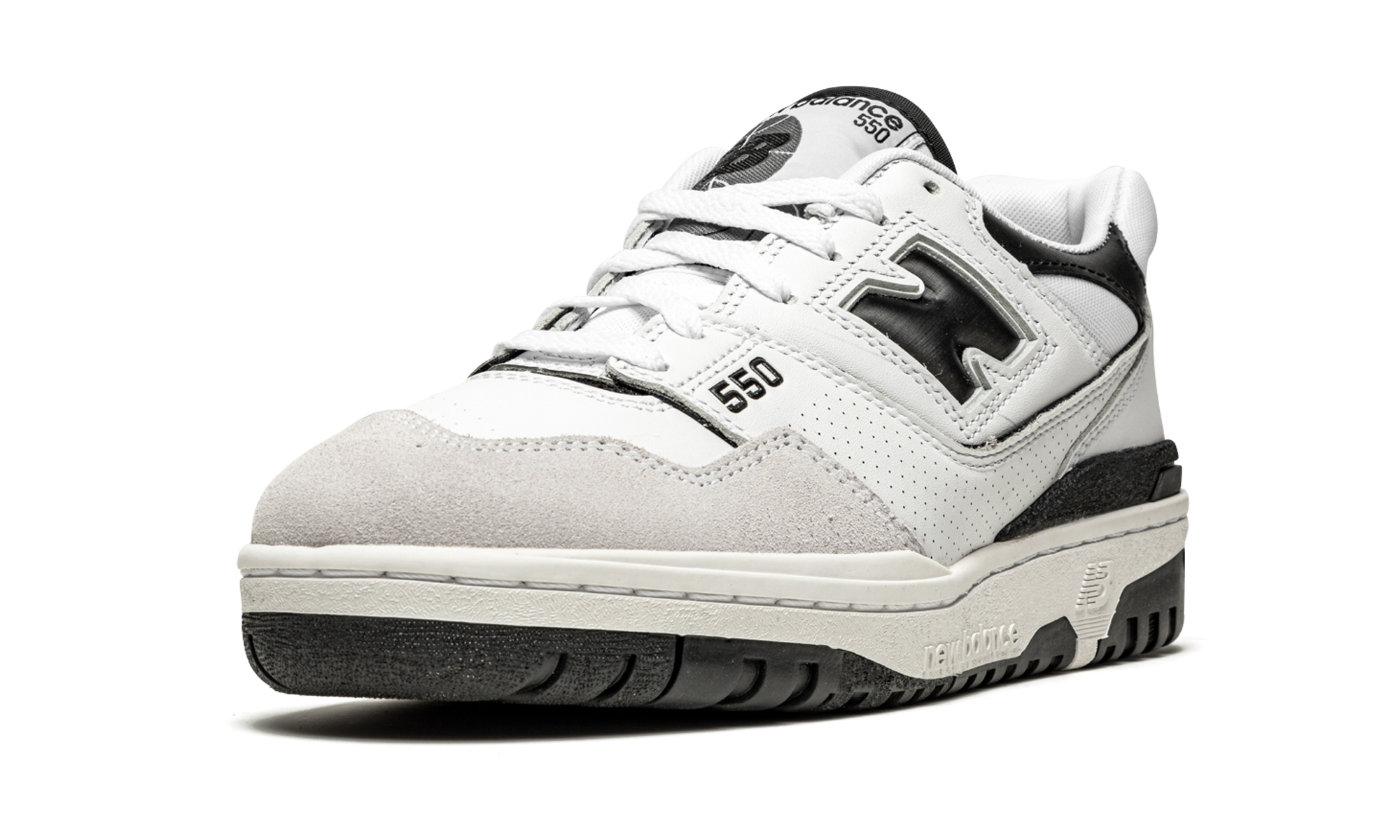 New Balance 550 Sea Salt Black