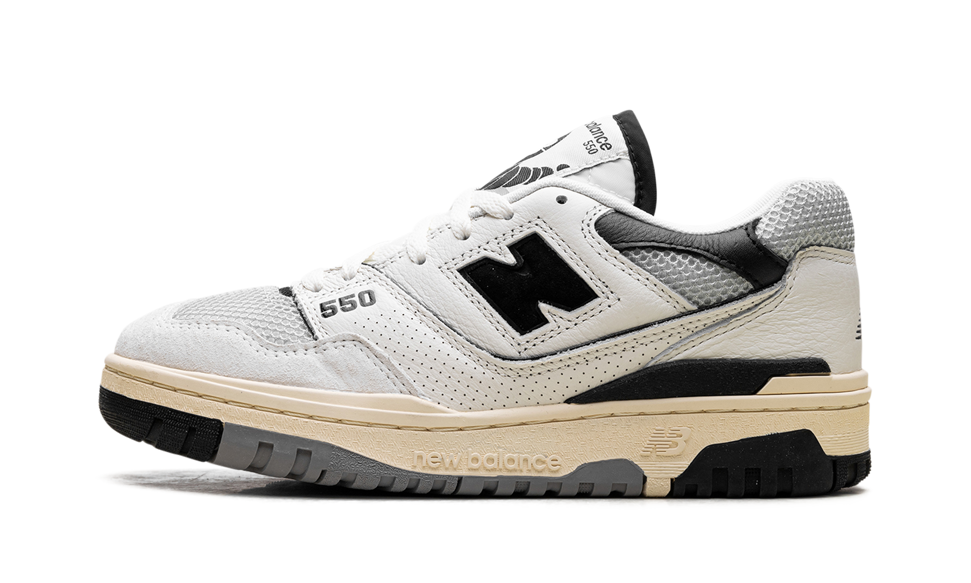 New Balance 550 Sea Salt Pack Black