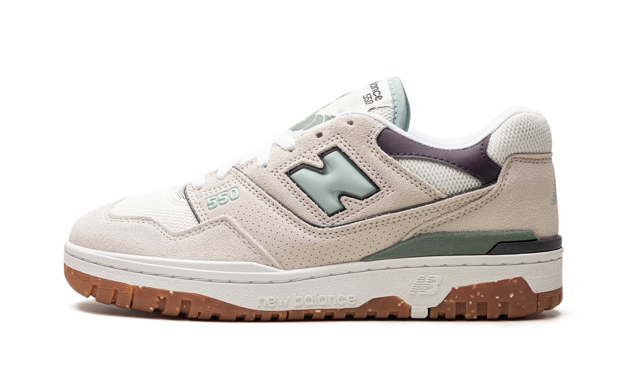 New Balance 550 Sea Salt White Fog