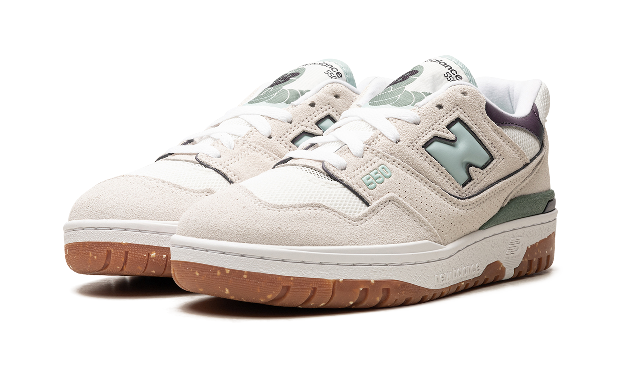 New Balance 550 Sea Salt White Fog