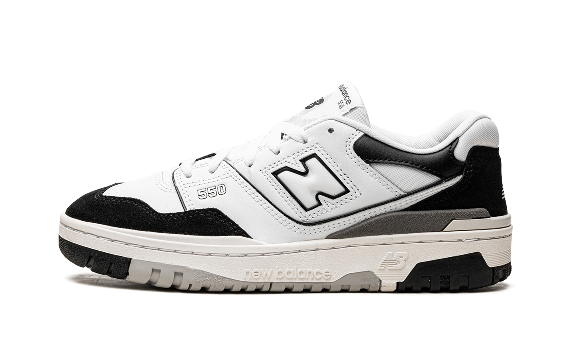 New Balance 550 White Black Rain Cloud