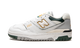 New Balance 550 White Nightwatch Green