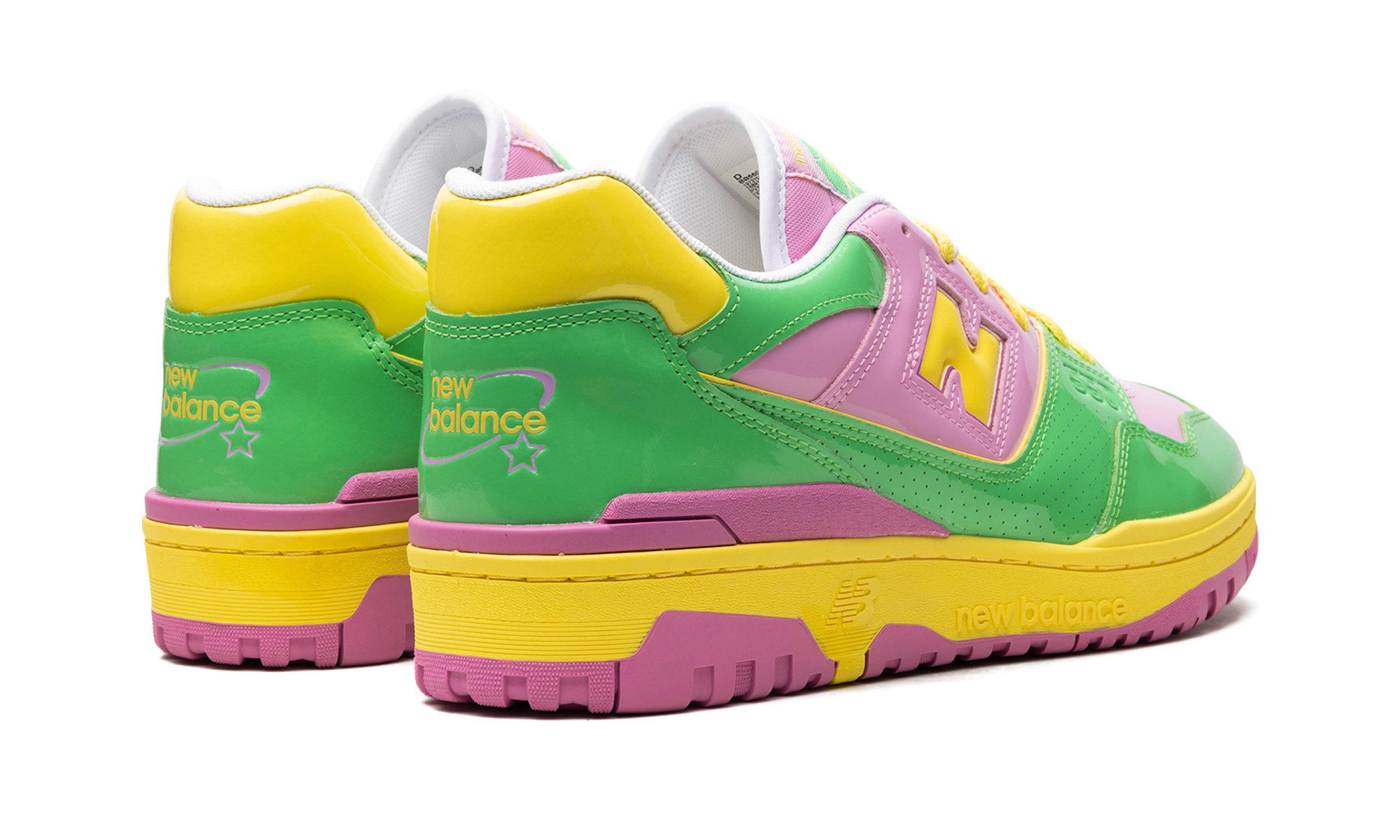New Balance 550 Y2K Patent Leather Pack Pink Green