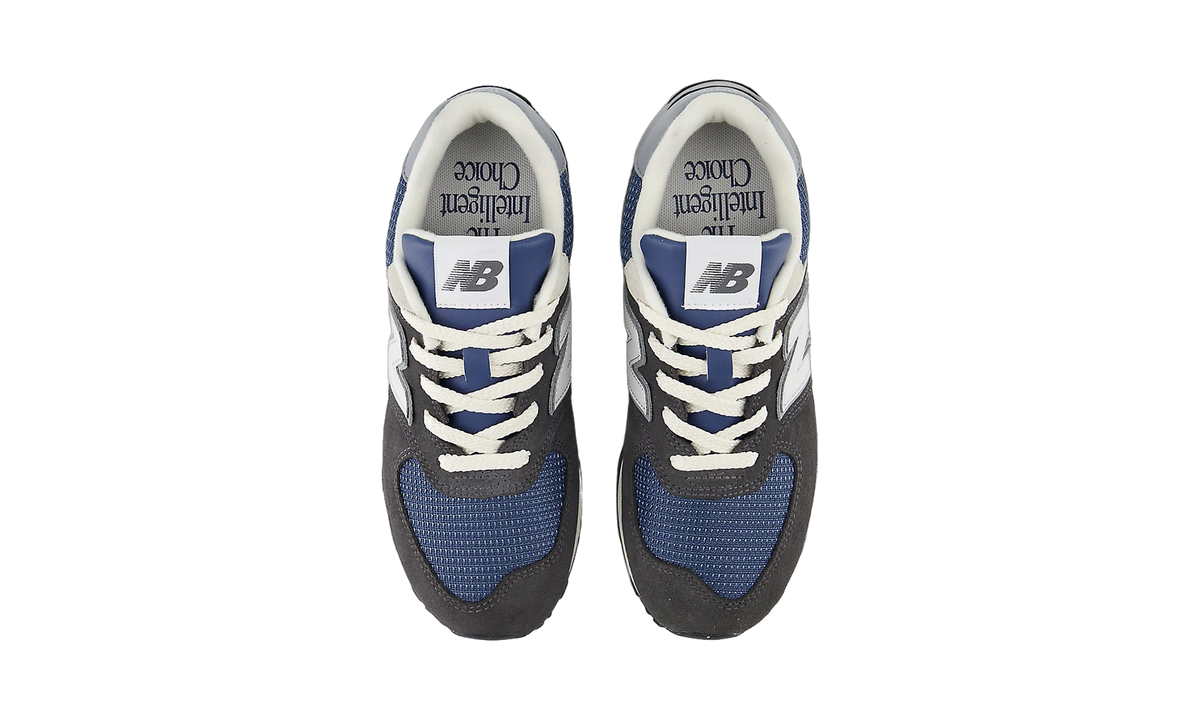 New Balance 574 Lace Black Cement Slate Grey