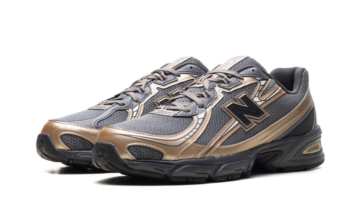New Balance 740v2 Black Castlerock Gold Metallic