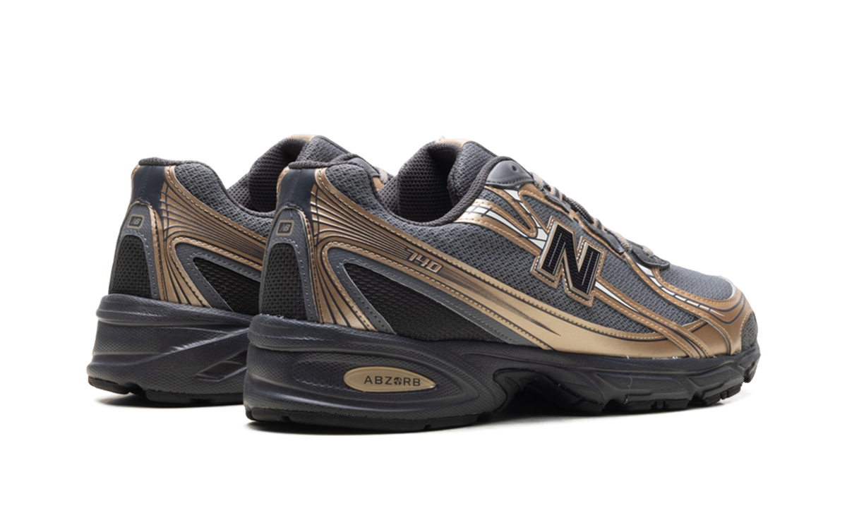 New Balance 740v2 Black Castlerock Gold Metallic