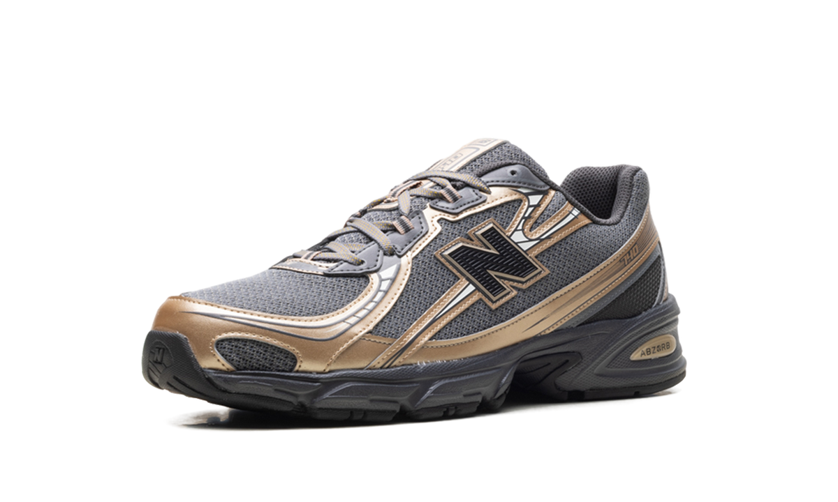 New Balance 740v2 Black Castlerock Gold Metallic