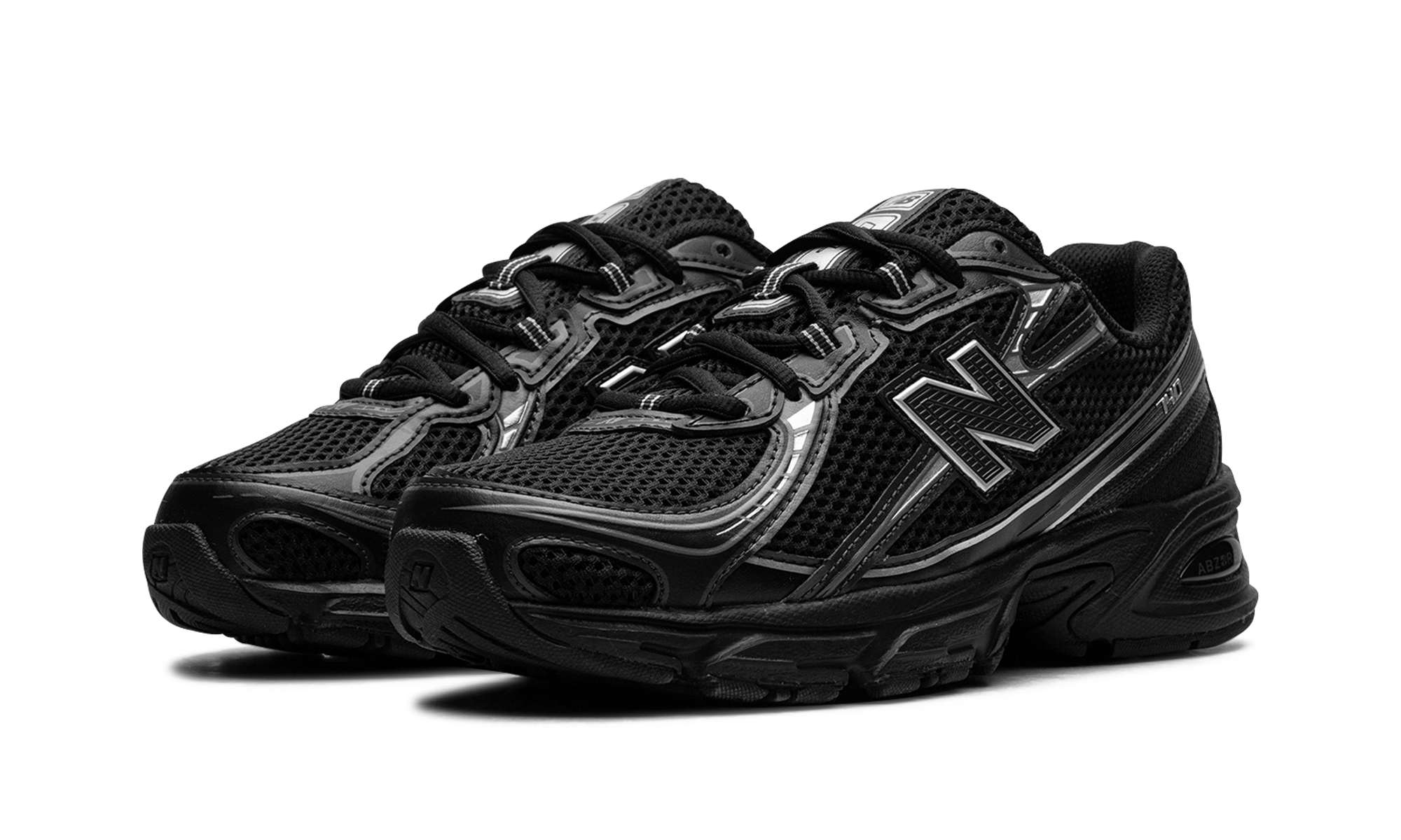 New Balance 740v2 Black Grey Silver