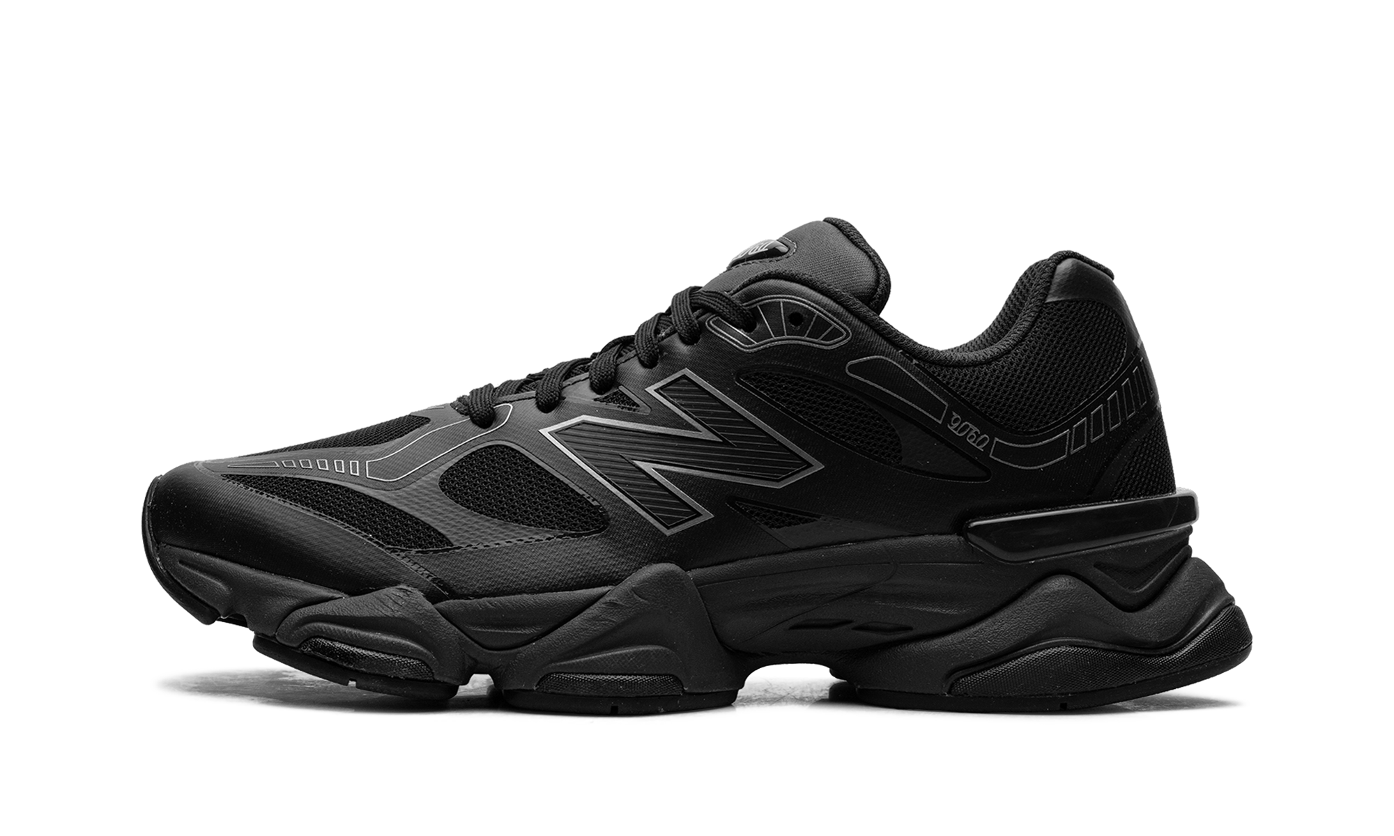 New Balance 9060 Black Grey Black