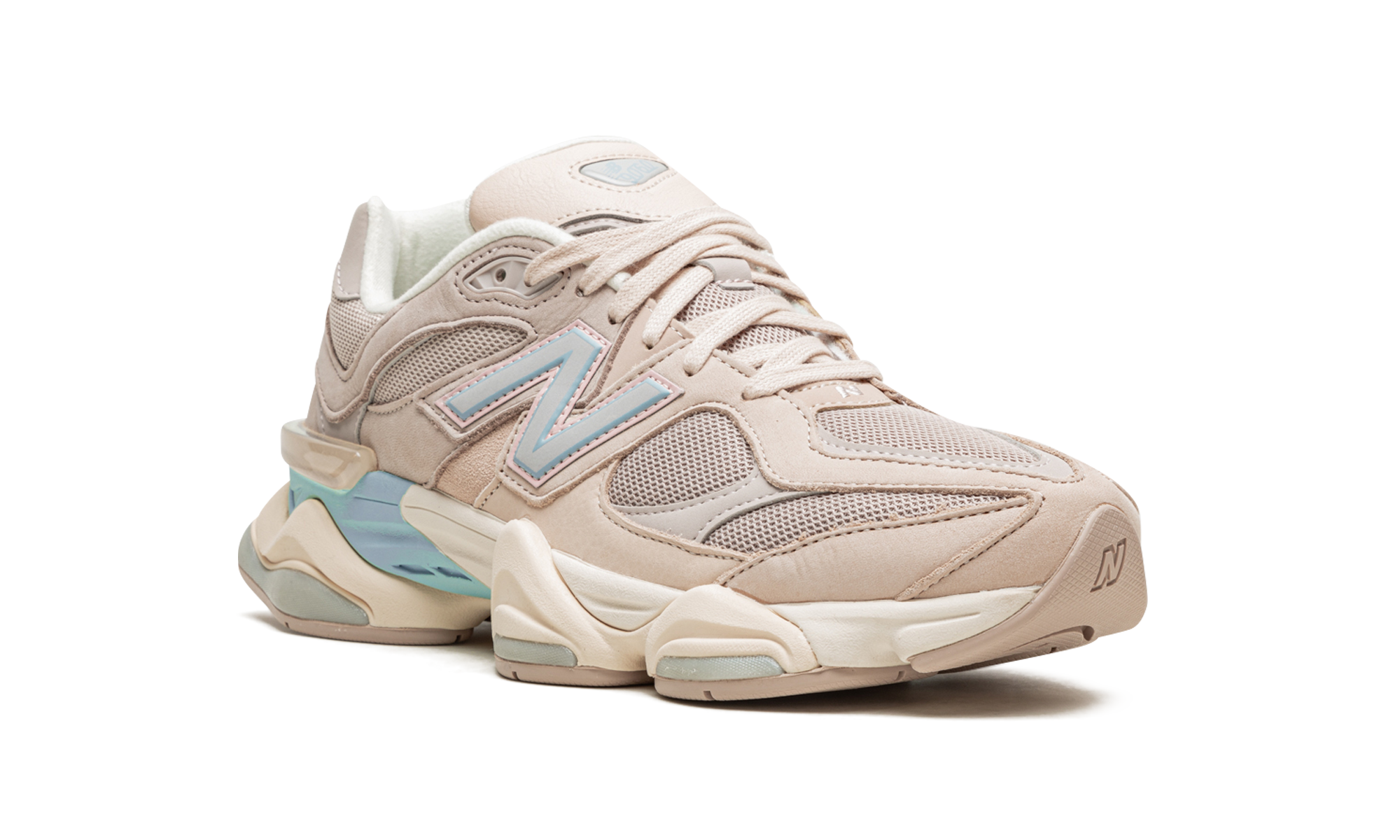 New Balance 9060 Ivory Cream Pink Sand