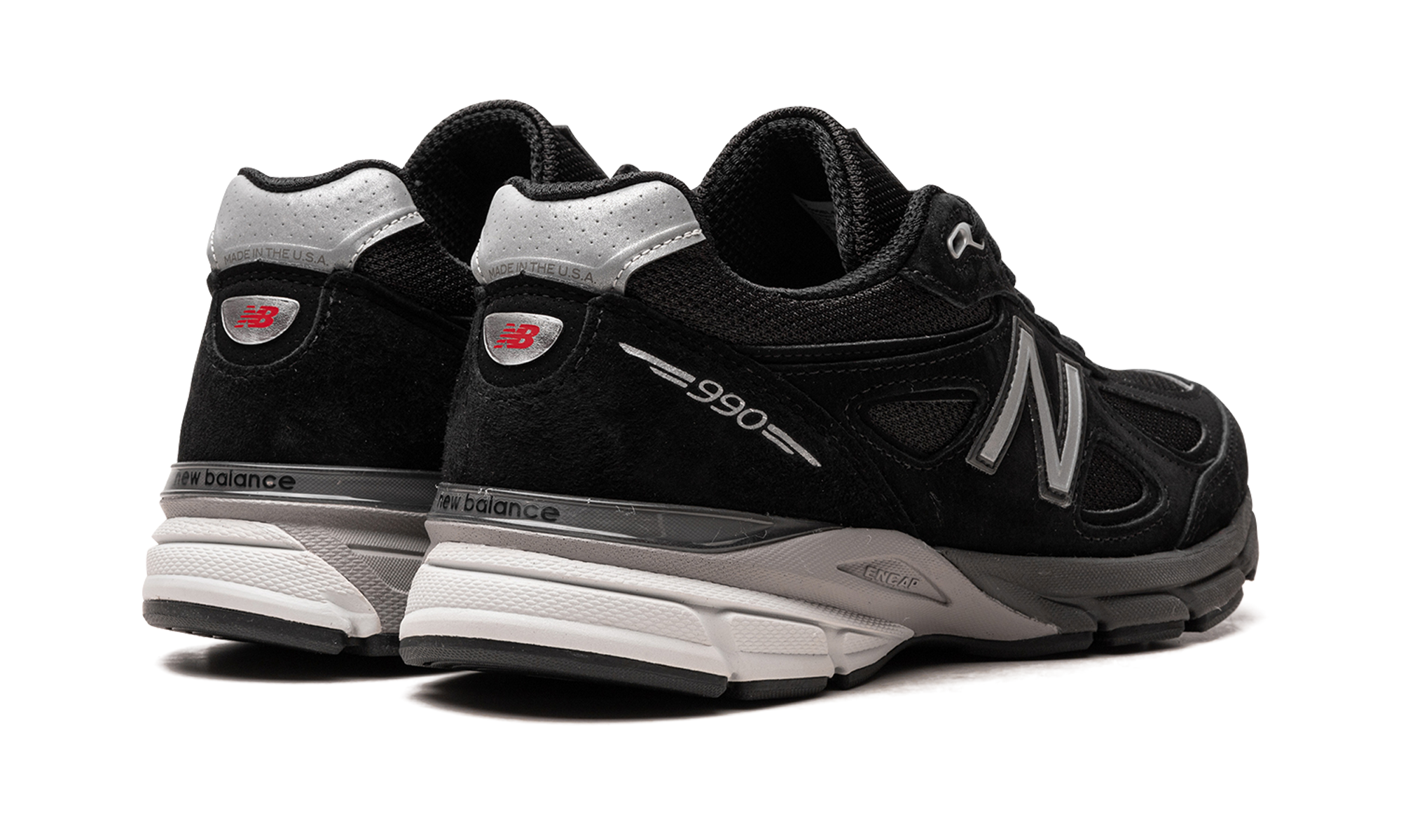 New Balance 990v4 MiUSA Black Silver