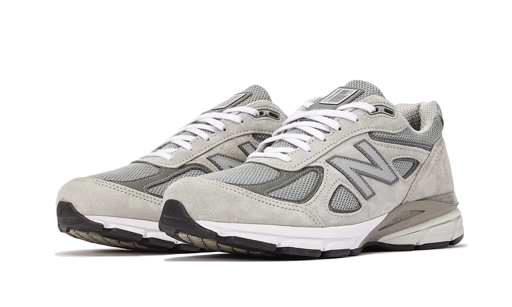 New Balance 990v4 MiUSA Grey Silver, Grey/Silver (U990GR4)