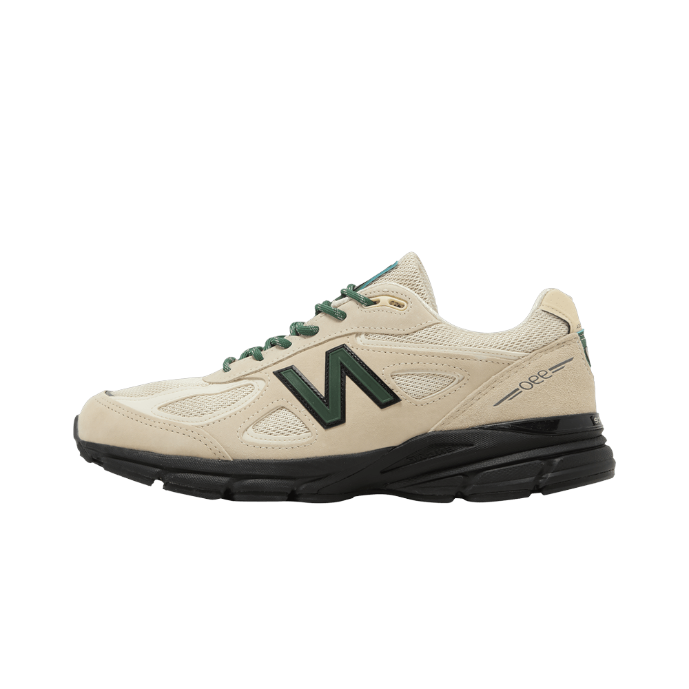 New Balance 990v4 MiUSA Teddy Santis Macadamia Nut, Macadamia Nut/Black (U990GB4)