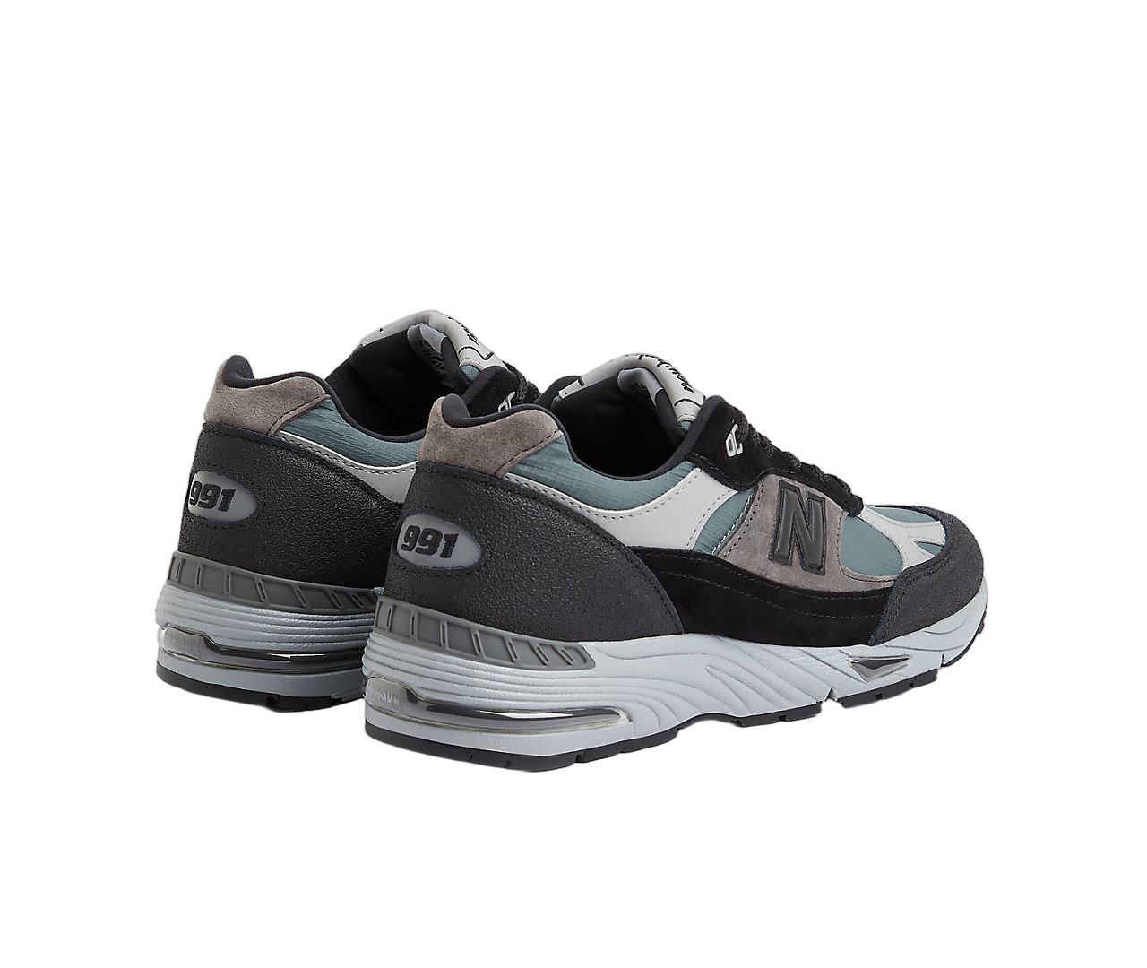 New Balance 991v1 MiUK Urban Winter Pack Black, Black/Turbulence/Monument (M991WTR)