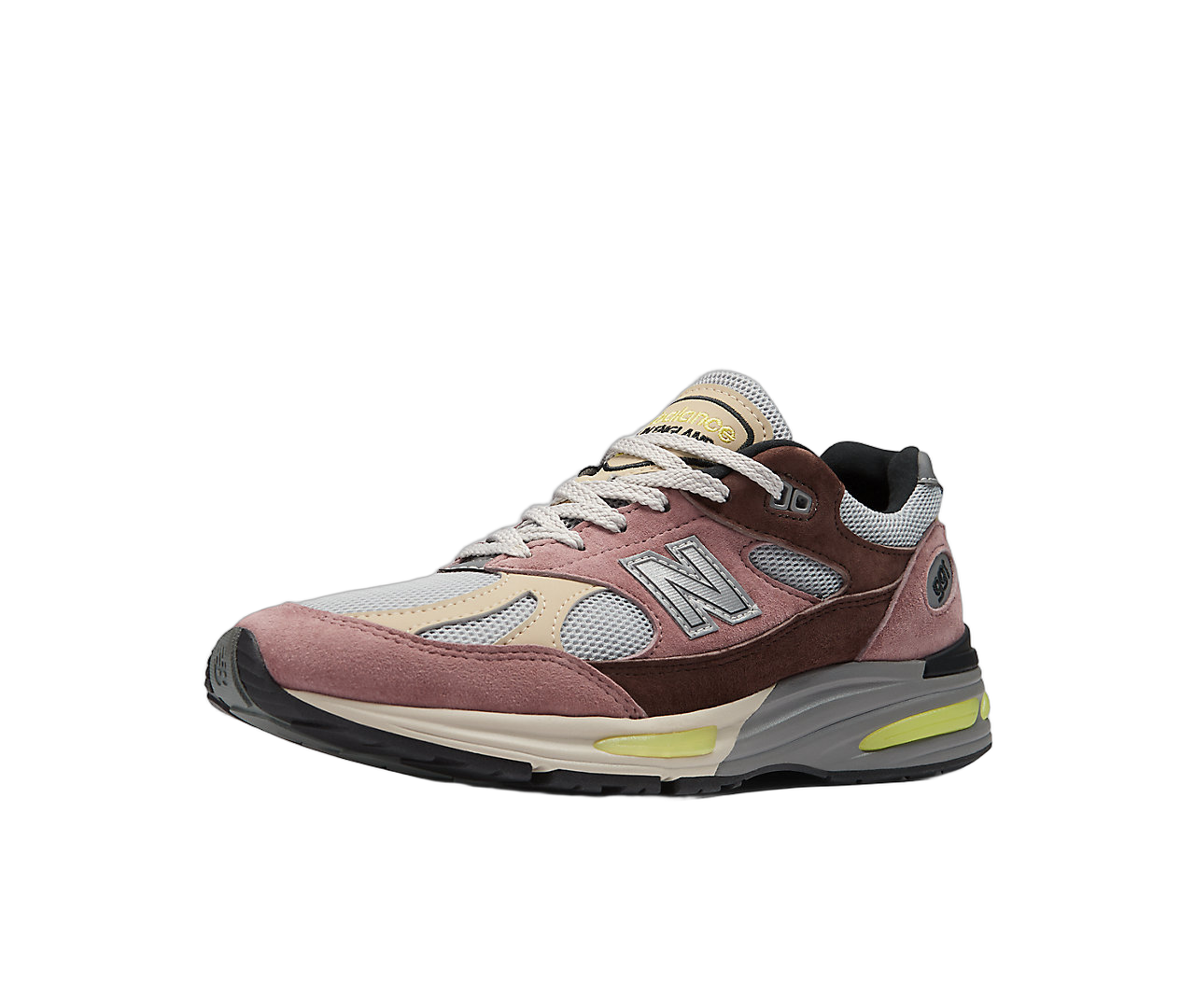 New Balance 991v2 MiUK Rosewood, Rosewood/Quiet Grey (U991MG2)
