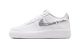 Nike Air Force 1 GS Zebra Swoosh