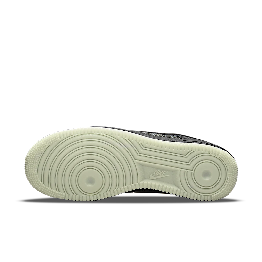 Nike Air Force 1 Low Computer Chip Space Jam, Black/Light Blue Fury-Black (DH5354-001 / DN1434-001)