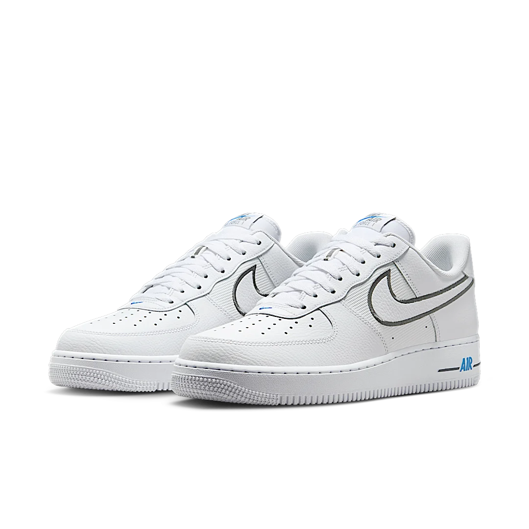 Nike Air Force 1 Low Cool Grey Photo Blue, White/Cool Grey/Light Photo Blue (IB7677-100)