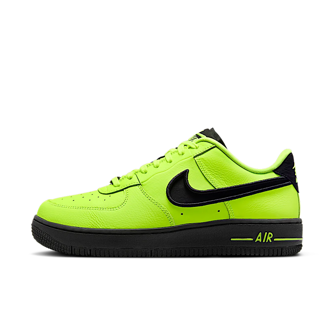 Nike Air Force 1 Dance Low Volt, Volt/Black/Gunmetal (FJ7409-700)