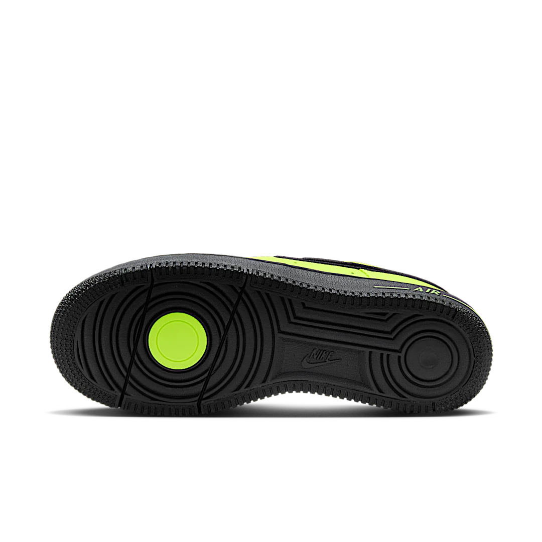 Nike Air Force 1 Dance Low Volt, Volt/Black/Gunmetal (FJ7409-700)