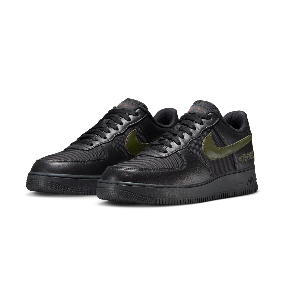 Nike Air Force 1 Low Gore-Tex Black Cargo Khaki, Black/Cargo Khaki (HV3959-010)