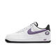 Nike Air Force 1 Low Hoops White Canyon Purple