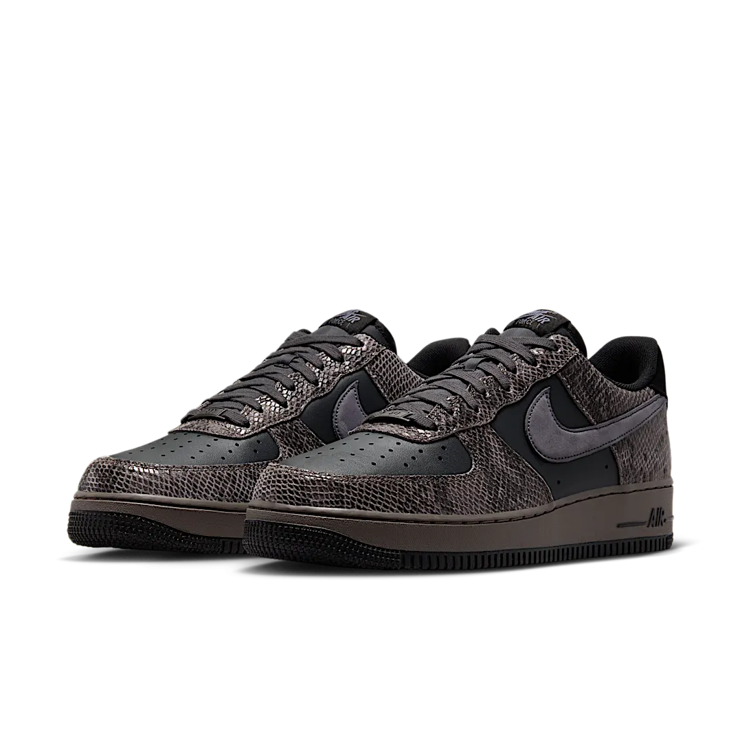Nike Air Force 1 Low Off Noir Snakeskin, Off Noir/Light Carbon-Black (HF2898-001)