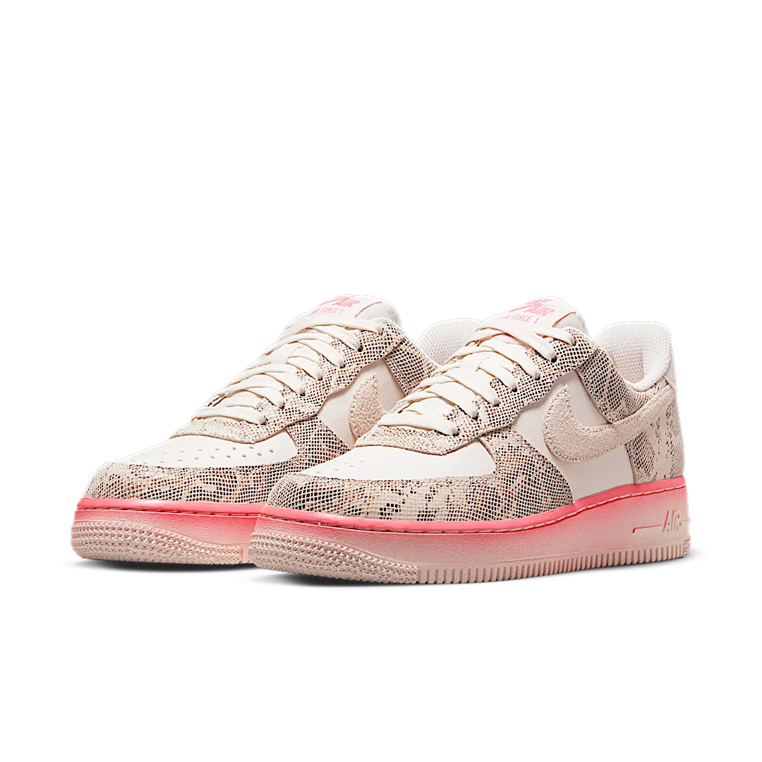 Nike Air Force 1 Low Our Force 1 Snakeskin, Phantom/Sail/Pink Nebula (DV1031-030)