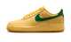 Nike Air Force 1 Low Patent Leather Topaz Gold Pine Green