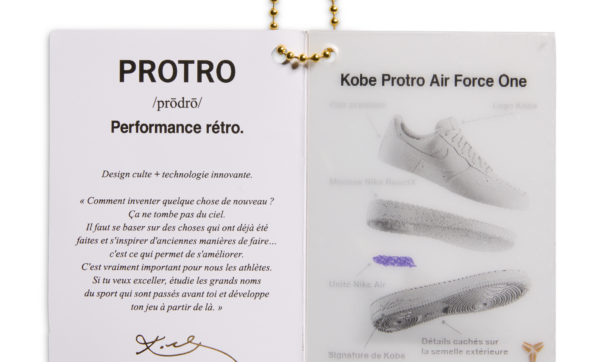Nike Air Force 1 Low Protro Kobe Bryant Siempre Hermanos