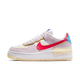 Nike Air Force 1 Low Shadow Regal Pink Coconut Milk University Blue Fusion Red
