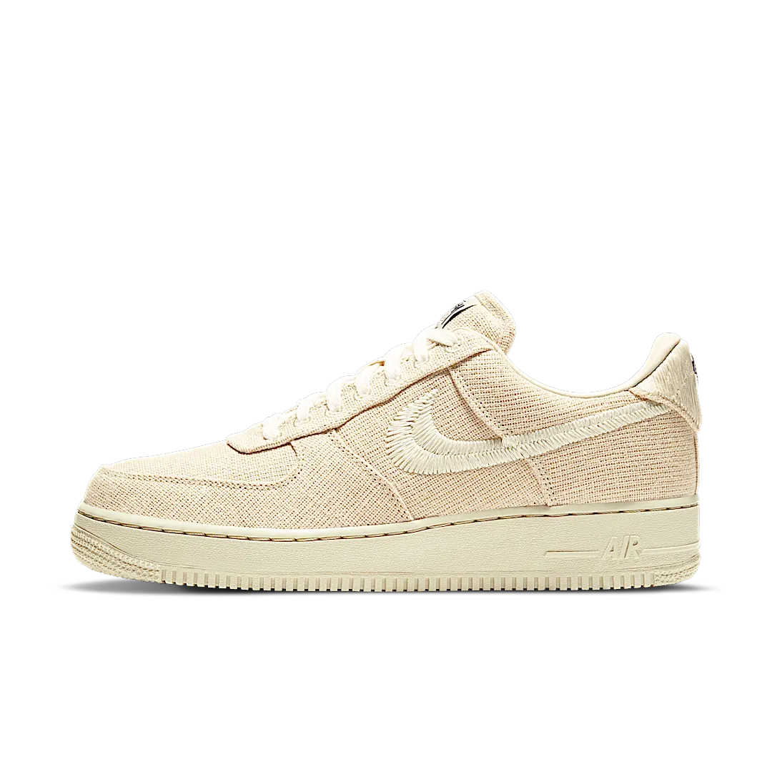 Nike Stussy x Air Force 1 Low Fossil, Fossil Stone/Fossil Stone (CZ9084-200)