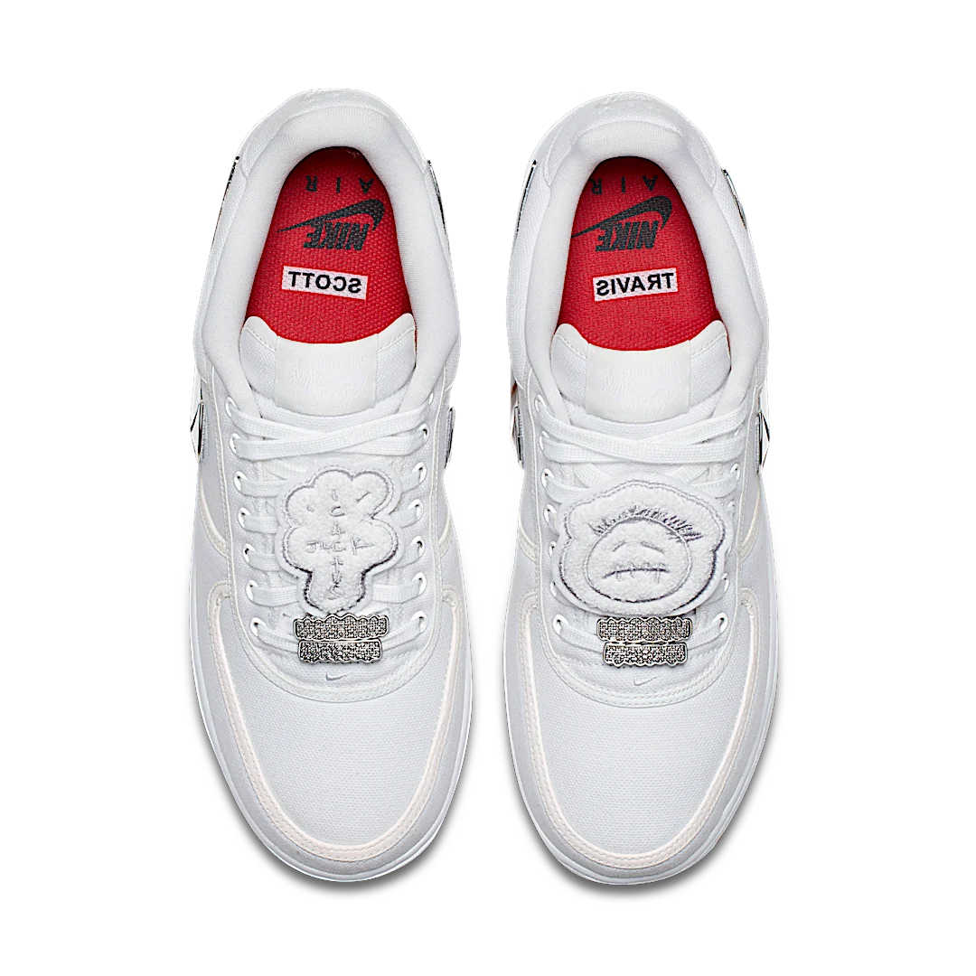 Nike Air Force 1 Low Travis Scott (AF100), White/White-White (AQ4211-100)