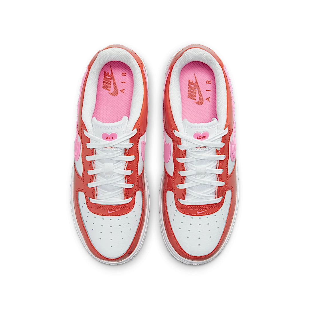 Nike Air Force 1 Low Valentines Day 2023, Picante Red/Pink Spell/White (FD1031-600)
