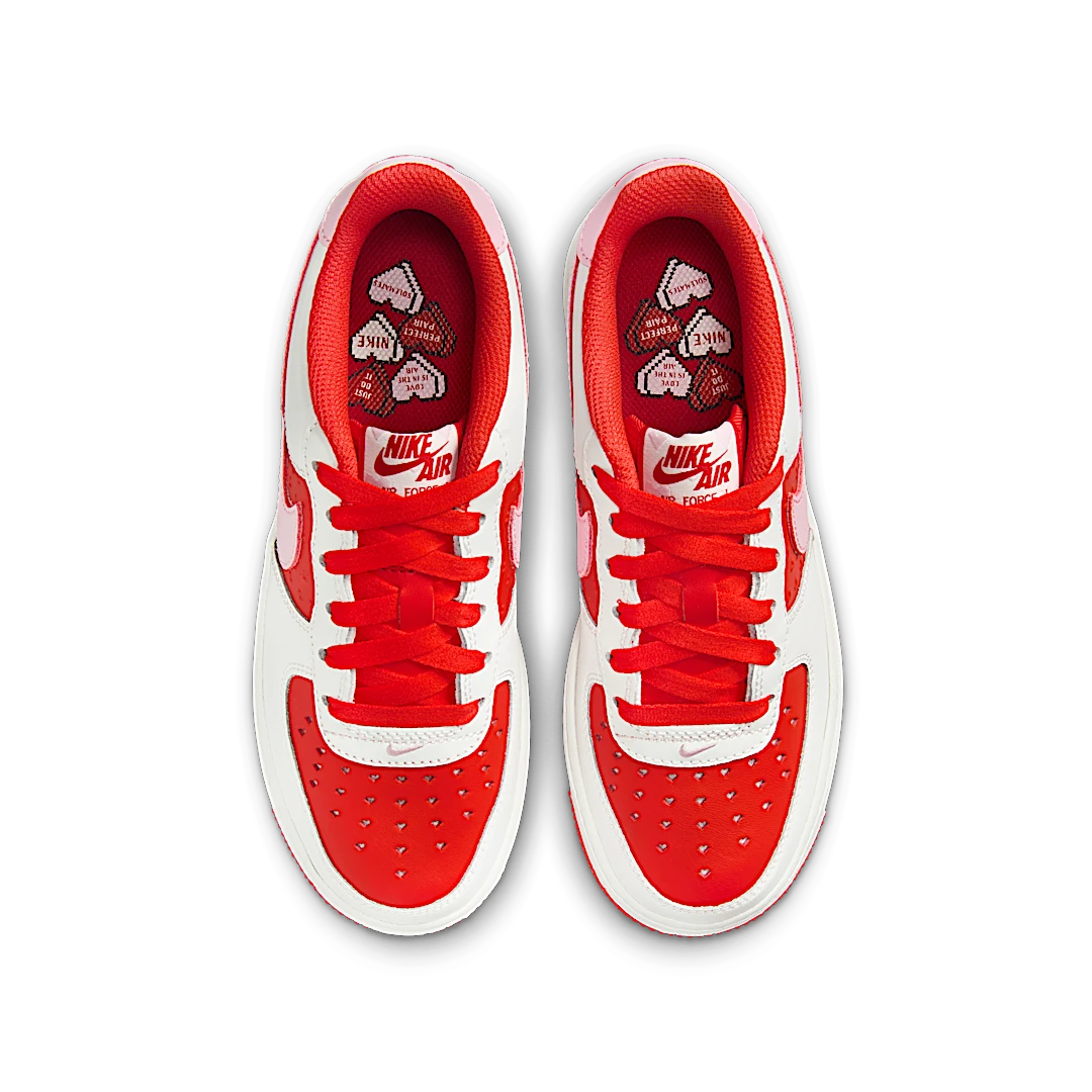 Nike Air Force 1 Low Valentine's Day (2025), Sail/Pink Foam/Sail/College Grey (HV5165-121)