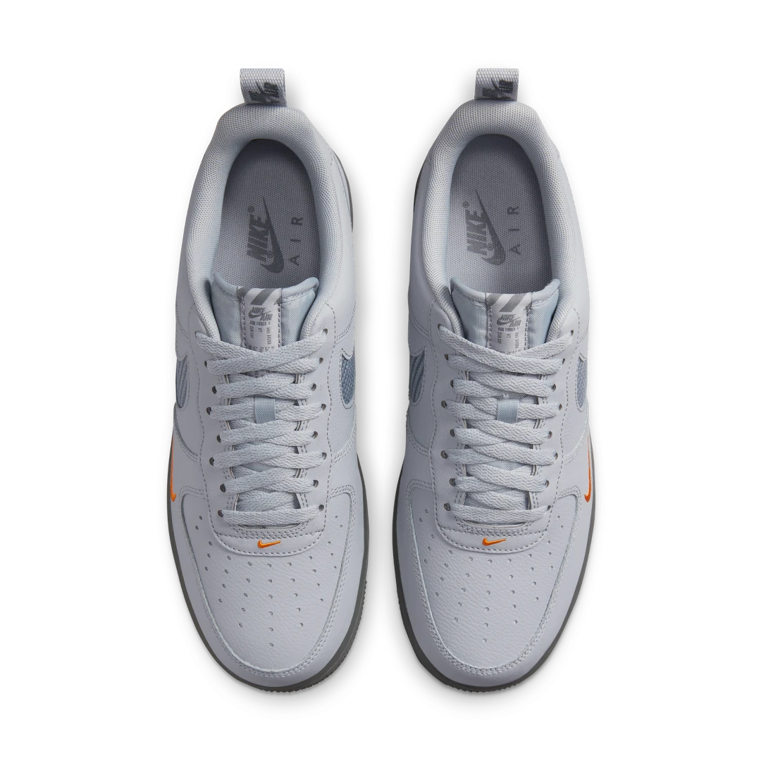 Nike Air Force 1 07 Wolf Grey Kumquat, Wolf Grey/Cool Grey/Kumquat/White (DR0155-001)