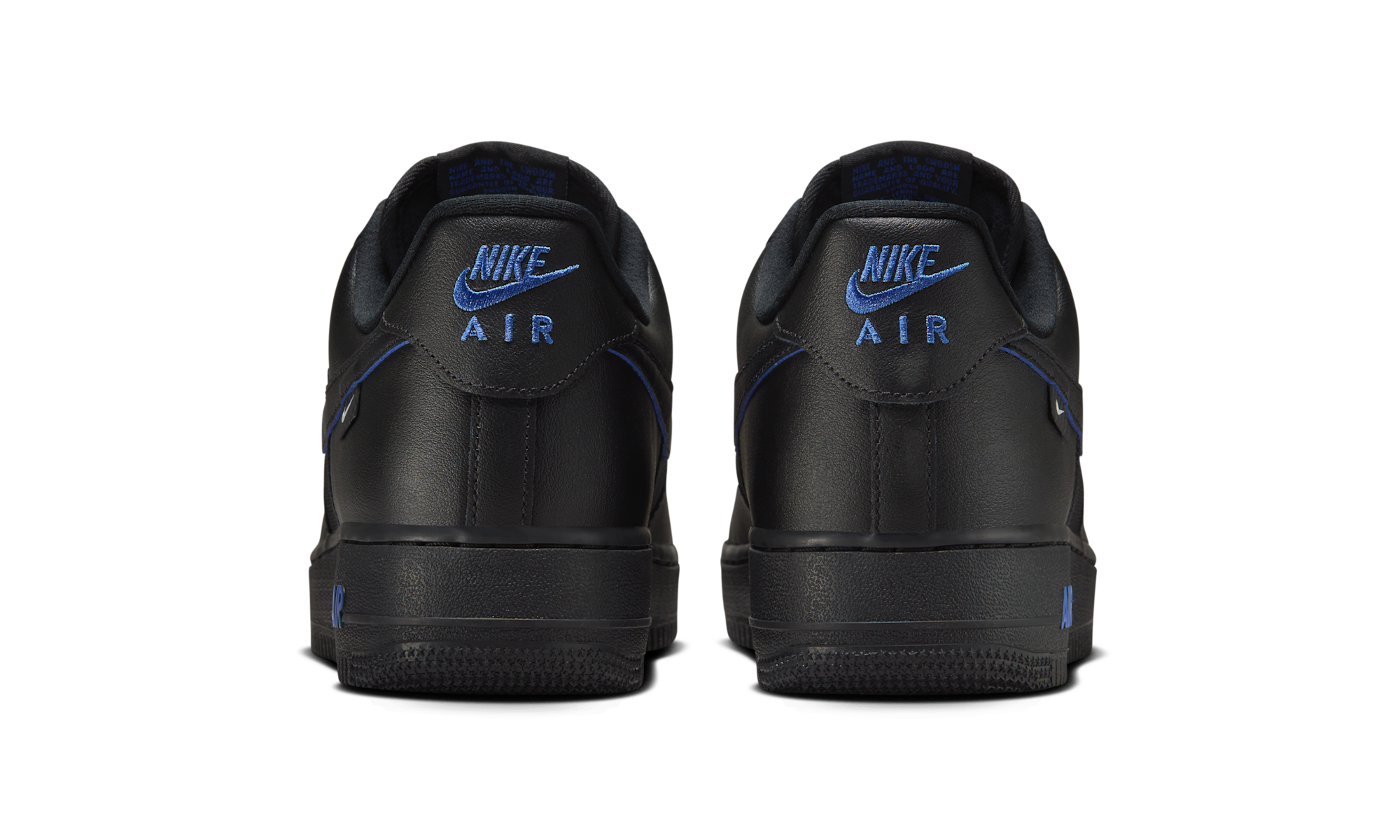 Nike Air Force 1 Low '07 Black Astronomy Blue