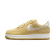 Nike Air Force 1 Low '07 LV8 Buff Gold Sail Embroidered Swoosh