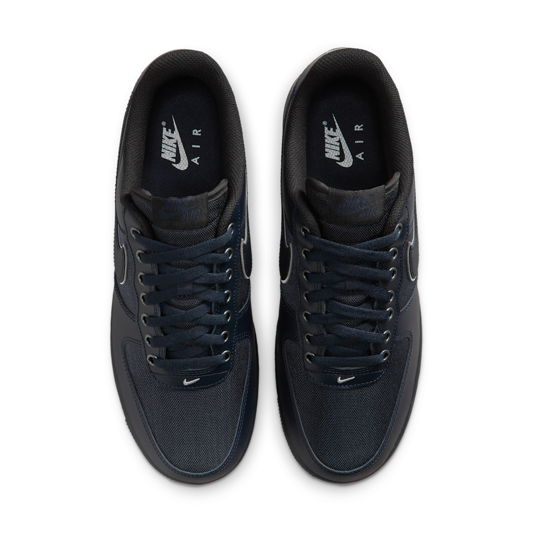 Nike Air Force 1 Low '07 LV8 Dark Obsidian Cordura, Dark Obsidian/Black/Metallic Silver/Dark Obsidian (IM6001-475)