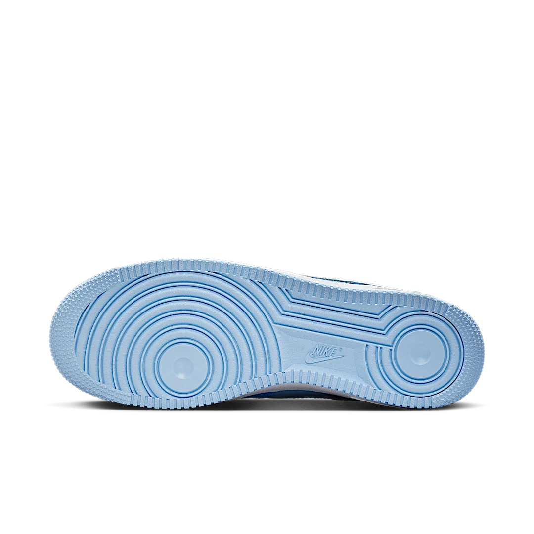 Nike Air Force 1 Low '07 LV8 Phychic Blue White Patent, Psychic Blue/University Blue/White (HV9405-400)