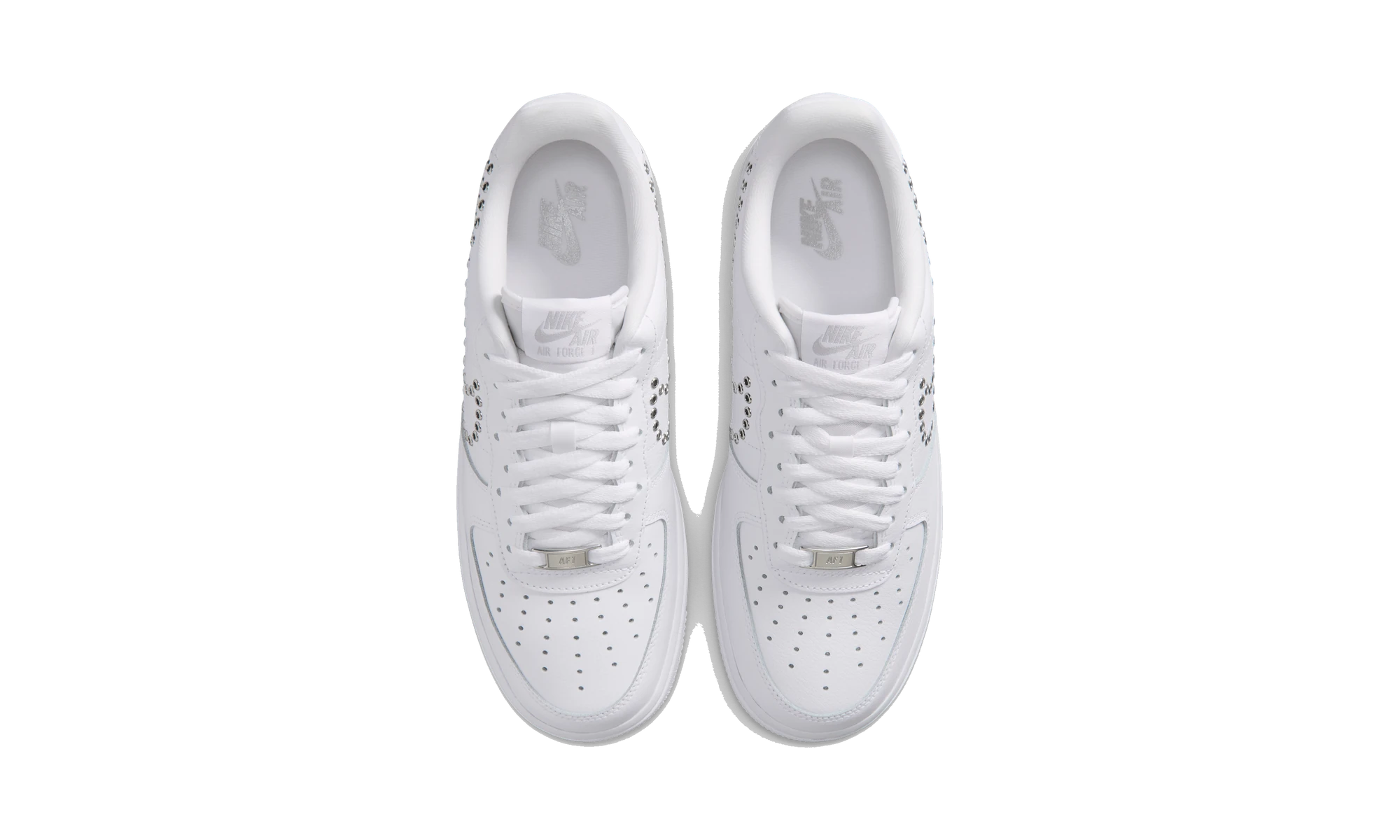 Nike Air Force 1 Low '07 LV8 Triple White Metallic Silver