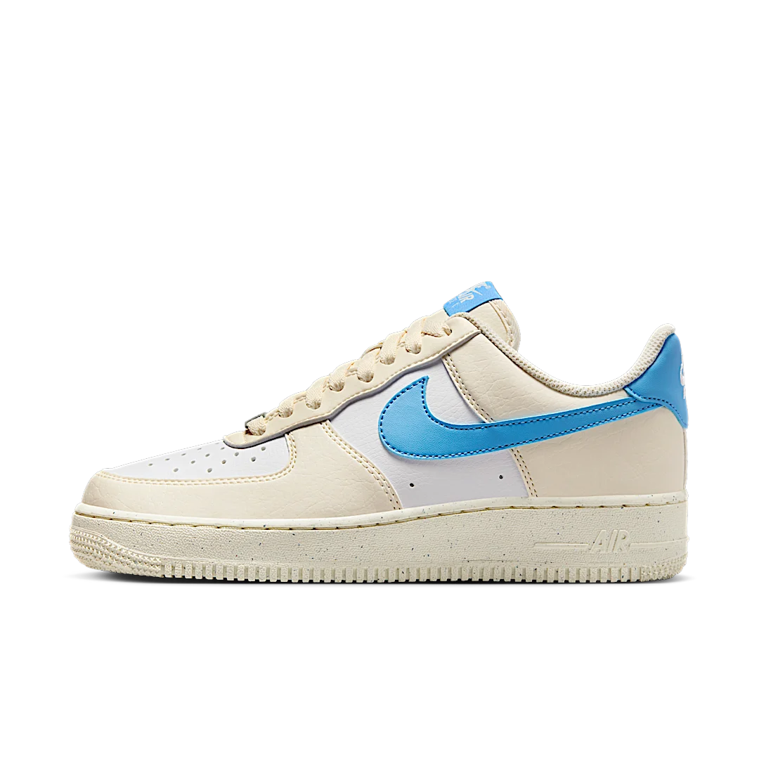 Nike Air Force 1 Low '07 Next Nature Pale Ivory University Blue, Pale Ivory/White/Sail/University Blue (DC9486-110)