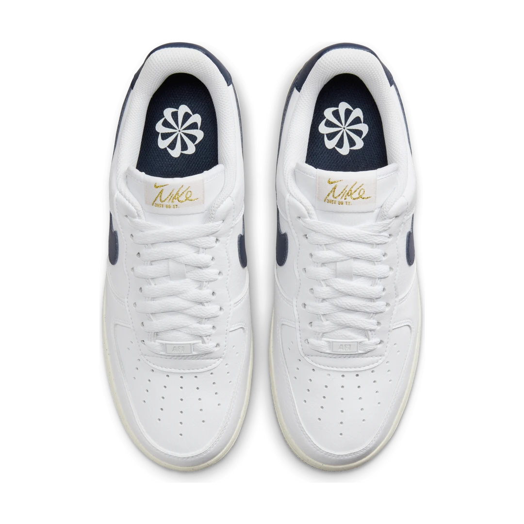 Nike Air Force 1 Low '07 Olympic (2024), White/Obsidian/Pale Ivory (FZ6768-100)